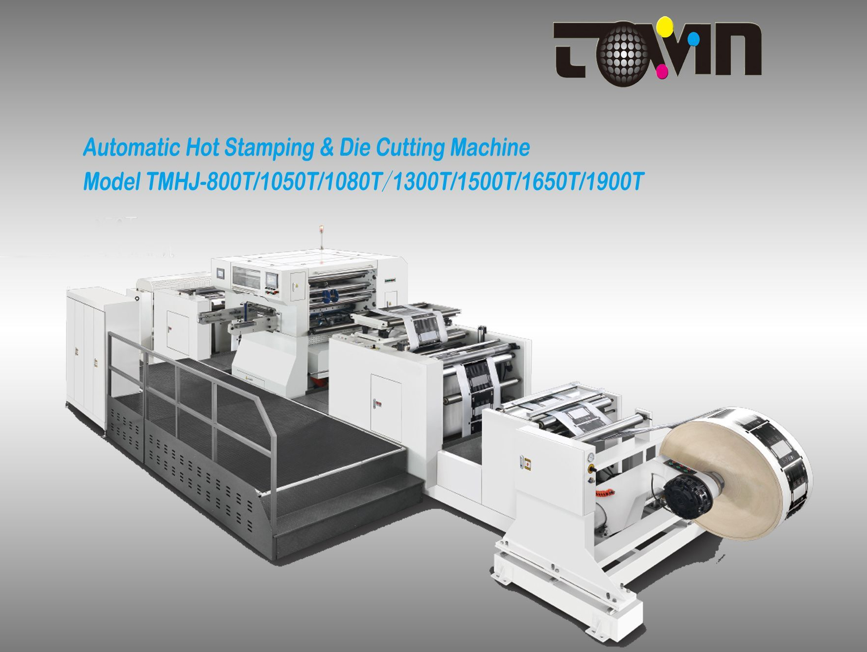 Automatic Roll Paper Hot Stamping & Die Cutting Machine